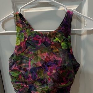 Lululemon Energy High-Neck Longline Tough Bra Medium Support Size 8